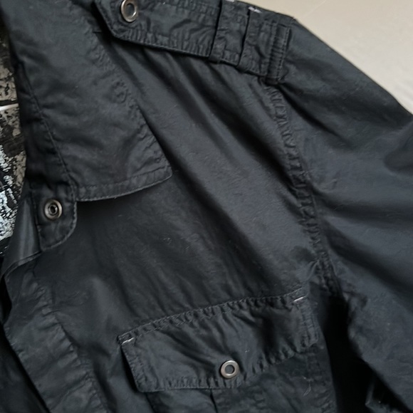 Men CALVIN KLIEN JEANS long sleeve button vintage Skull Liberty Skeleton Medium - Picture 6 of 7